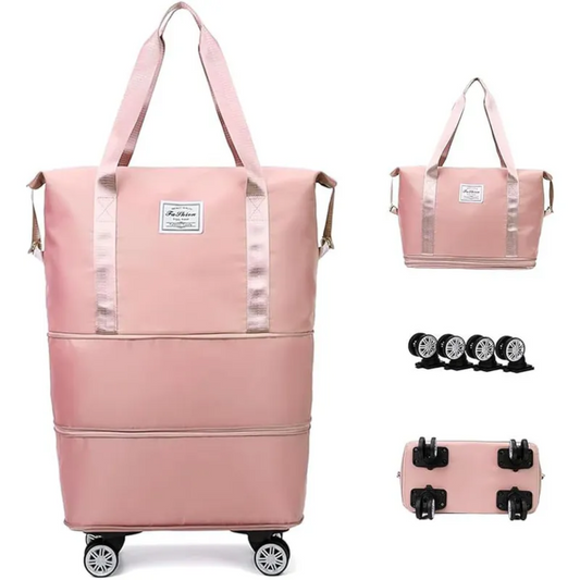 Bolso Maleta Viajero Expandible con Ruedas | Plegable, Impermeable y Portátil